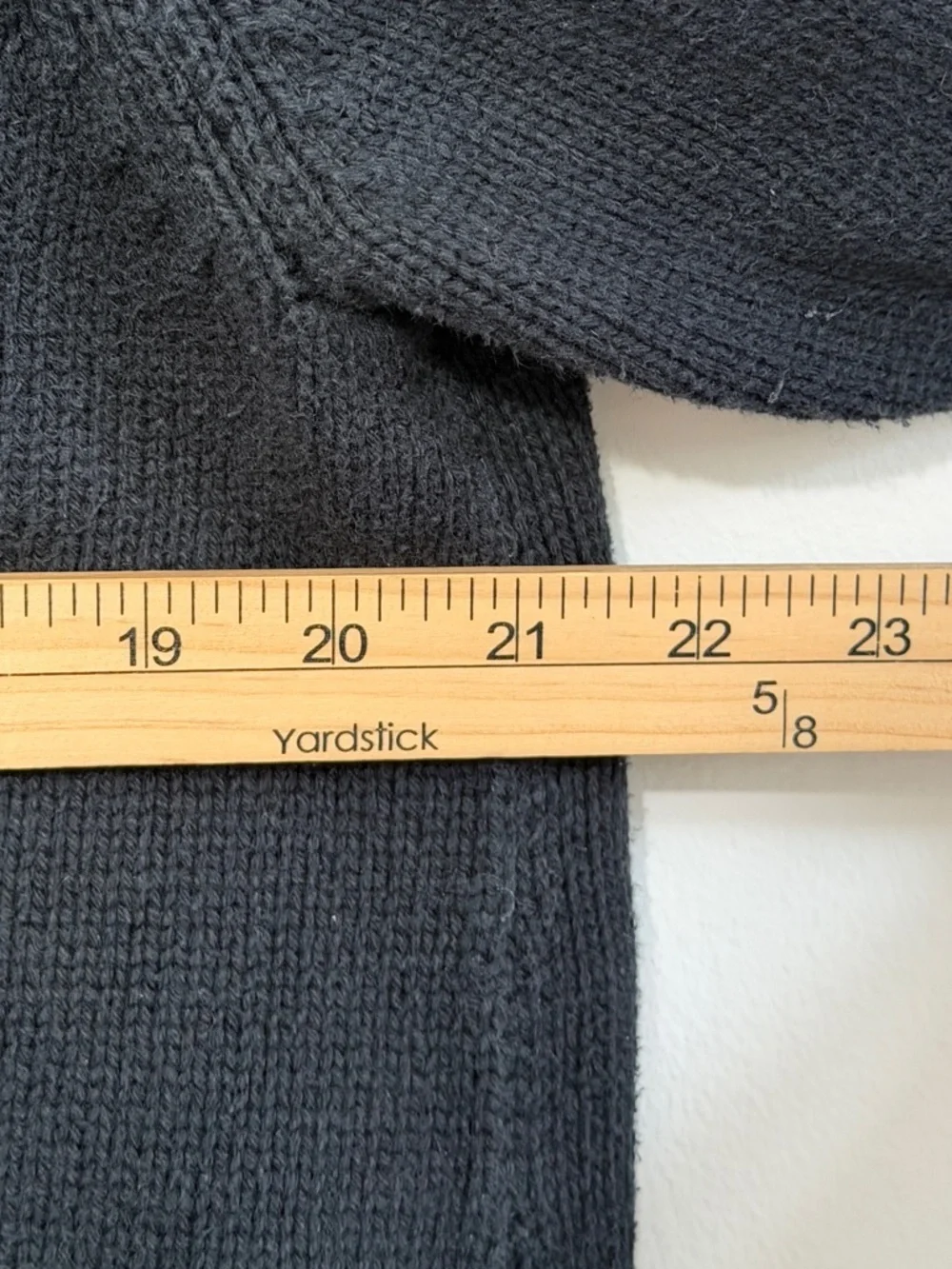 J. CREW Black Cotton Mock Neck Rollneck Boxy Sweater Size XL Chunky Knit